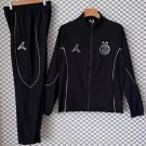 Men Paris Saint Germain PSG Full-Zip Full Black Training Tracksuit 2026-2027 Jacket Pants 26-27