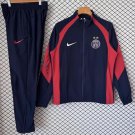 Men Paris Saint Germain PSG Full-Zip Navy Blue Red Training Tracksuit 2026-2027 Jacket Pants 26-27