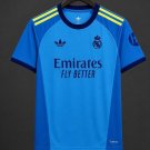 Men Real Madrid Goalkeeper Blue Jersey 2026-2027 Shirt Soccer Football 26-27
