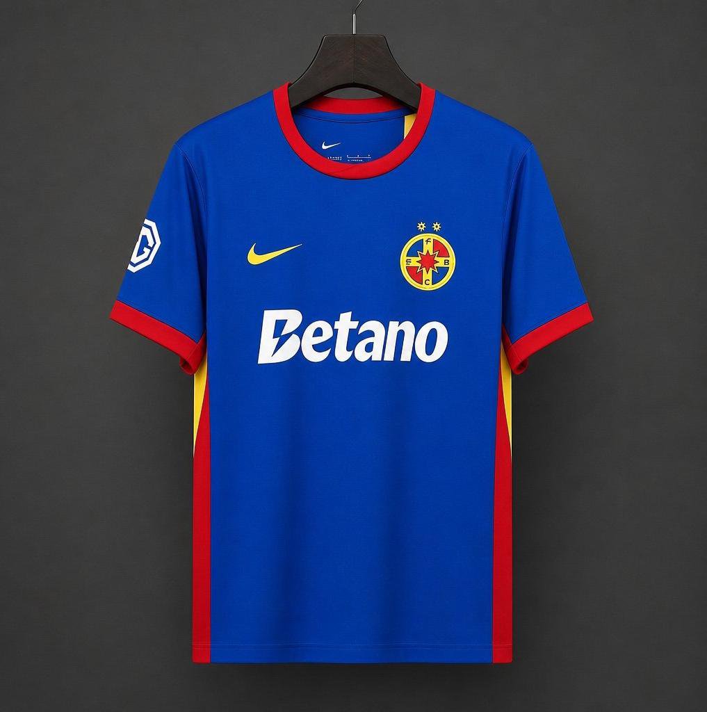 Men FCSB Steaua Bucuresti Home Jersey 2026-2027 Shirt Soccer Football 26-27