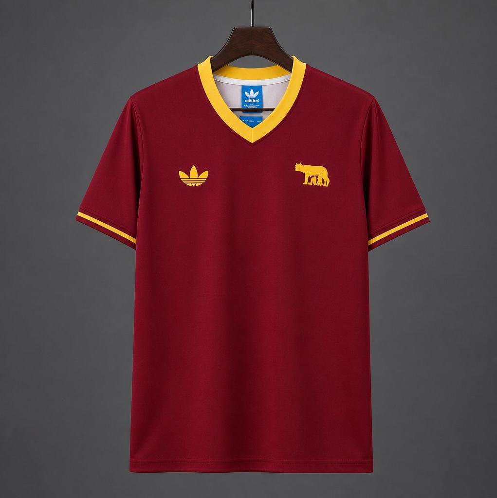 Men AS Roma Centenary Retro Classic Jersey 2026-27 Shirt Soccer Football 26-27