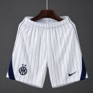 Shorts Men Inter Milan White Away 2026-2027 Jersey Football Soccer 26-27