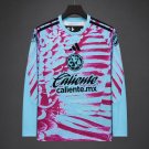 Men Club America Goalkeeper Sky Blue Long Sleeve Jersey 2026-2027 Soccer Football 26-27