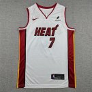 Men Miami Heat 2024-2026 Giannis Antetokounmpo #7 Stitched White Association Edition Jersey