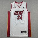 Men Miami Heat 2024-2026 Giannis Antetokounmpo #34 Stitched White Association Edition Jersey