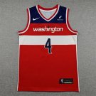 Men Washington Wizards 2023-2027 Dybantsa #4 Stitched Red Icon Edition Embroidered Jersey