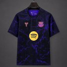 Men Barcelona Pre-Match Black Purple Jersey 2026-2027 Shirt Soccer Football 26-27