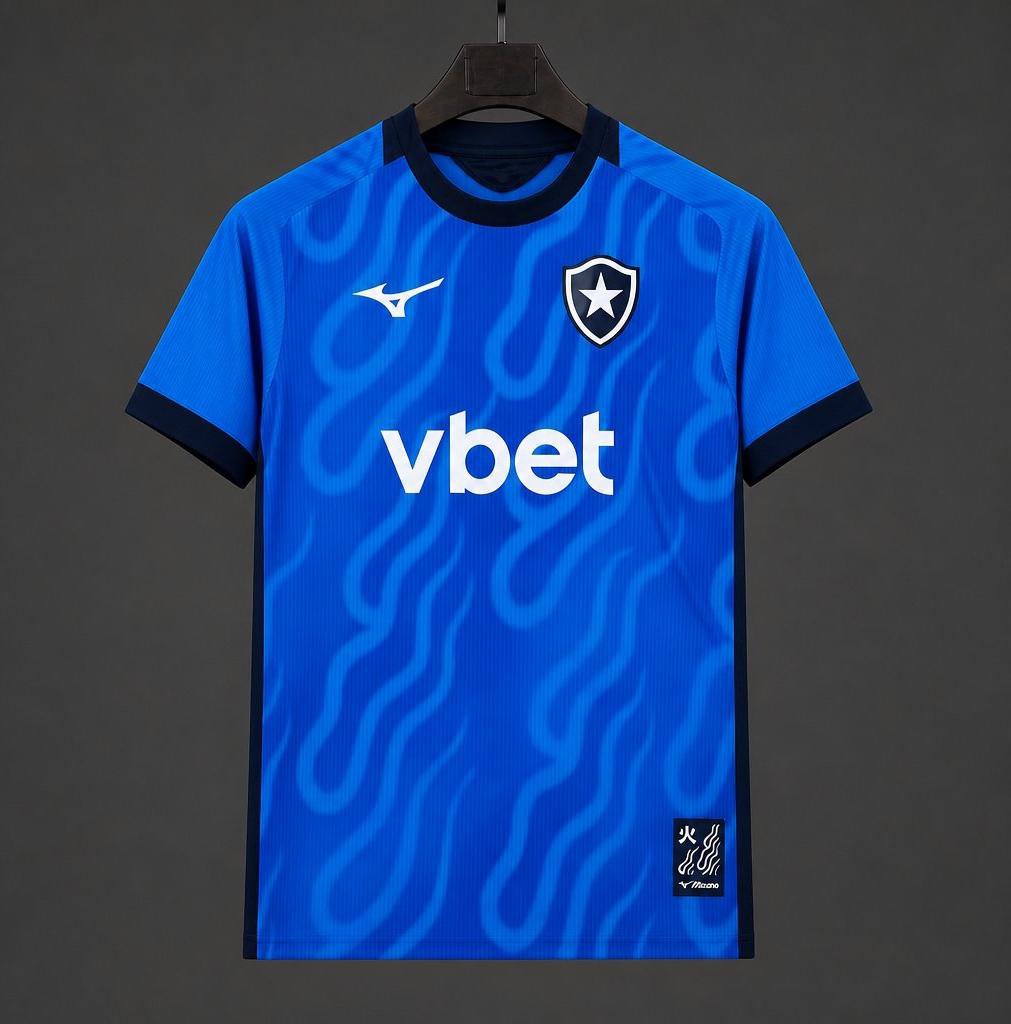 Men Botafogo FR Goalkeeper Blue Jersey 2026-2027 Shirt Soccer Football 26-27