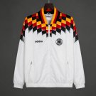 Men Germany Retro Classic Full-Zip Travel Jacket Track Training White 1994