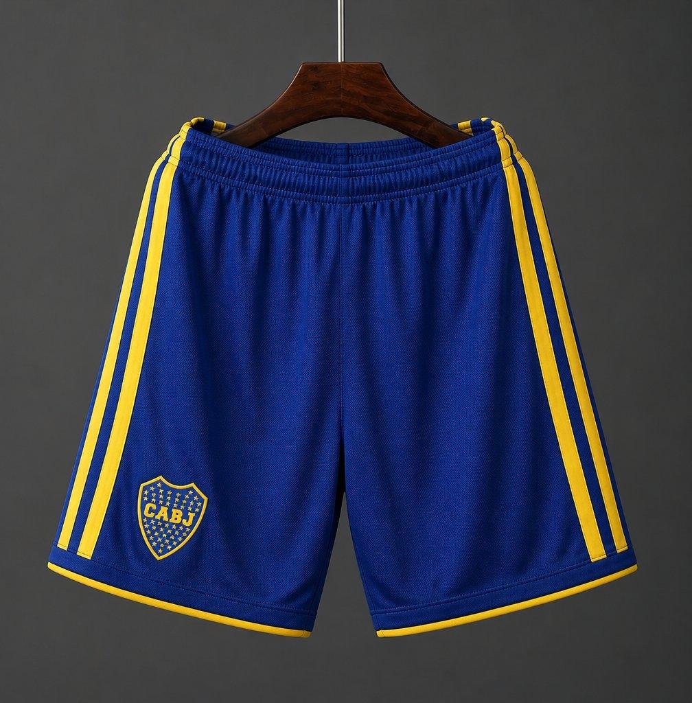 Shorts Men CA Boca Juniors Blue Home 2026-2027 Jersey Football Soccer 26-27