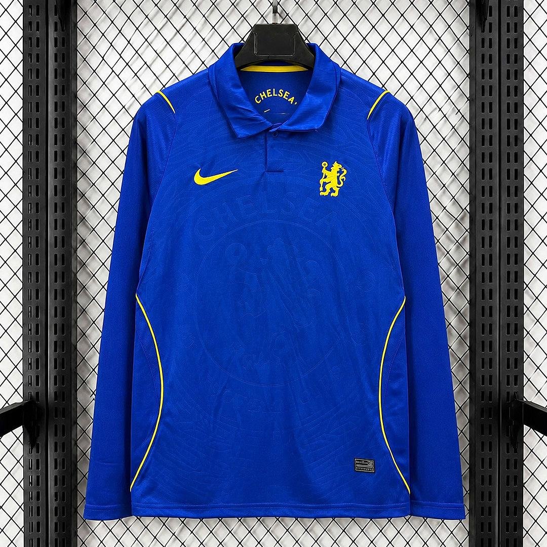 Men Chelsea Home Long Sleeve Jersey 2026-2027 Shirt Soccer Football 26-27