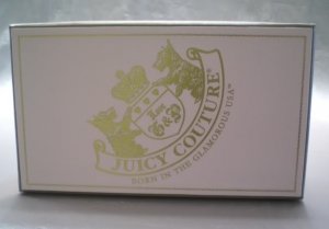 Authentic Juicy Couture Yorkie Crest Gift Box