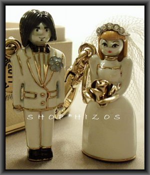 Ltd Edt Juicy Couture Bride & Groom Charm Set NIB