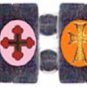 Orthodox Crosses Bracelet (Hematite)