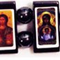 Types of Theotokos Icon Bracelet (Hematite)