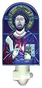Christ the Teacher Icon Night Light