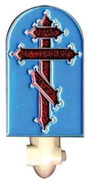 3 Bar Cross Icon Night Light