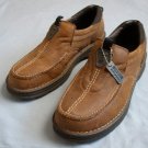 NEW WOLVERINE brown leather shoes loafers 12 EW $FREE US SHIPPING