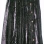 DAVID DART for FORCE ONE black velvet career skirt size small