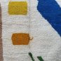 Geometric Moroccan Berber Oriental Area Rug Hand-knotted Plush Wool Carpet