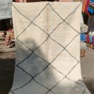 Handmade Berber Rug Beni Ourain  rug, Wool carept Moroccan