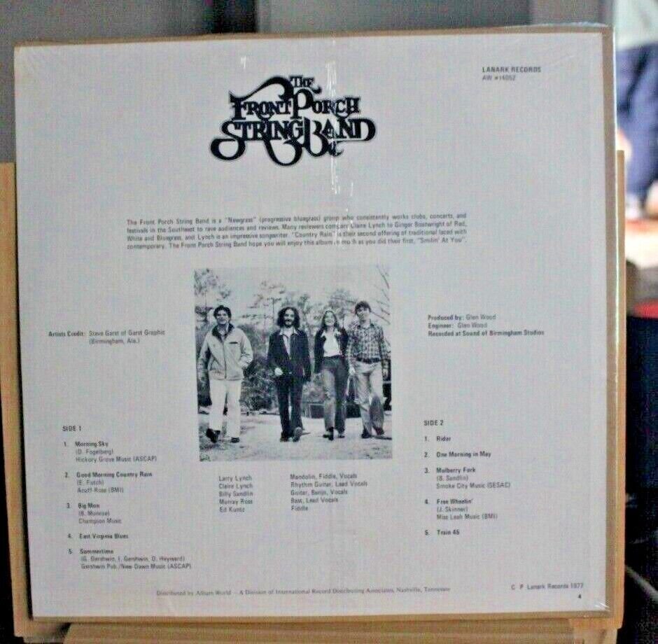 The Front Porch String Band Country Rain