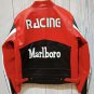 Vintage Marlboro Racing Jacket, Red and Black Leather Jacket | The Formula Man F1