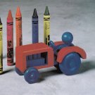 PDF FILE ONLY --- FUN PROJECT -  Vintage FARM TRACTOR   TOY
