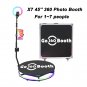 GO360BOOTH X7 45" Automatic & Manual 360 Spin Photo Booth With Free Logo Customization For Event