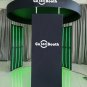GO360BOOTH D10ft Round Led Backdrop For 360 Photo Booth