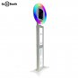 GO360BOOTH I3 Head Tilt iPad Photo Booth For Sale With Ads Display
