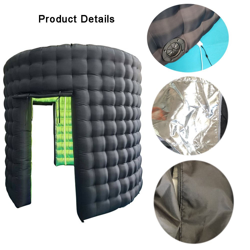 Go360BOOTH RLI3  Round Led Inflatable 360 Photo Booth Enclosure For Sale For Event & Wedding