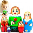 Nesting Dolls Classical Fairy Tale Beauty and The Beast Set 5 pcs