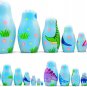 Dinosaur Nesting Dolls Set 7 pcs - Dinosaur Toys for Kids 3-5 â Matryoshka Dinosaur Decor
