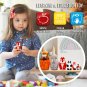 Zoo Animals Nesting Dolls Set 7 pcs - Russian Dolls as Cute Zoo Animal Figures - Wooden Stacking