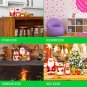 Christmas Nesting Dolls Set 7 pcs - Matryoshka Doll Christmas Decorations Christmas Toys Santa Snow