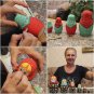 Matryoshka Russian Nesting Doll Babushka Blank Unpainted Set Handmade Souvenir Gift Handicraft 7 pcs