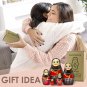 Russian Nesting Dolls Set of 5 pcs - Russian Doll in Traditional Danish Dress