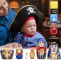 Matryoshka Nesting Dolls Set 5 pcs - Pirate Decor - Pirate Theme Stacking Toys