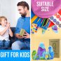 Dinosaur Nesting Dolls Set 5 pcs - Dinosaur Toys for Kids 5-7 - Dinosaur Gifts