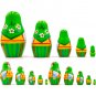Matryoshka Nesting Dolls Set of 5 pcs - Russian Dolls for Learning Numbers