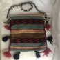 Antique Handmade Turkish Woven Wool Bag