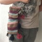 Antique Handmade Turkish Woven Wool Bag