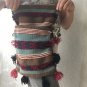 Antique Handmade Turkish Woven Wool Bag