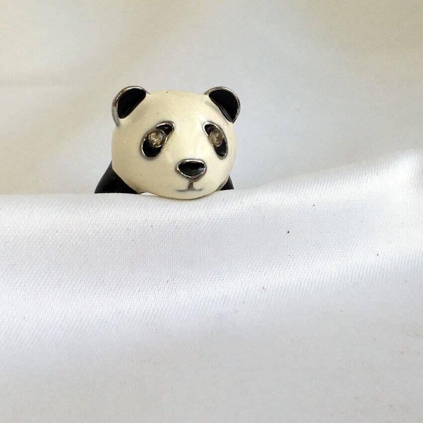 Old But Cute Panda Ring