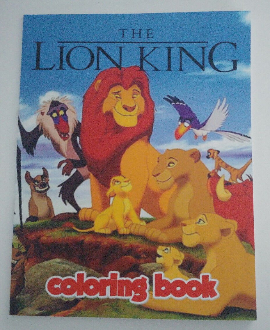 The Lion King Coloring Book (Paperback)