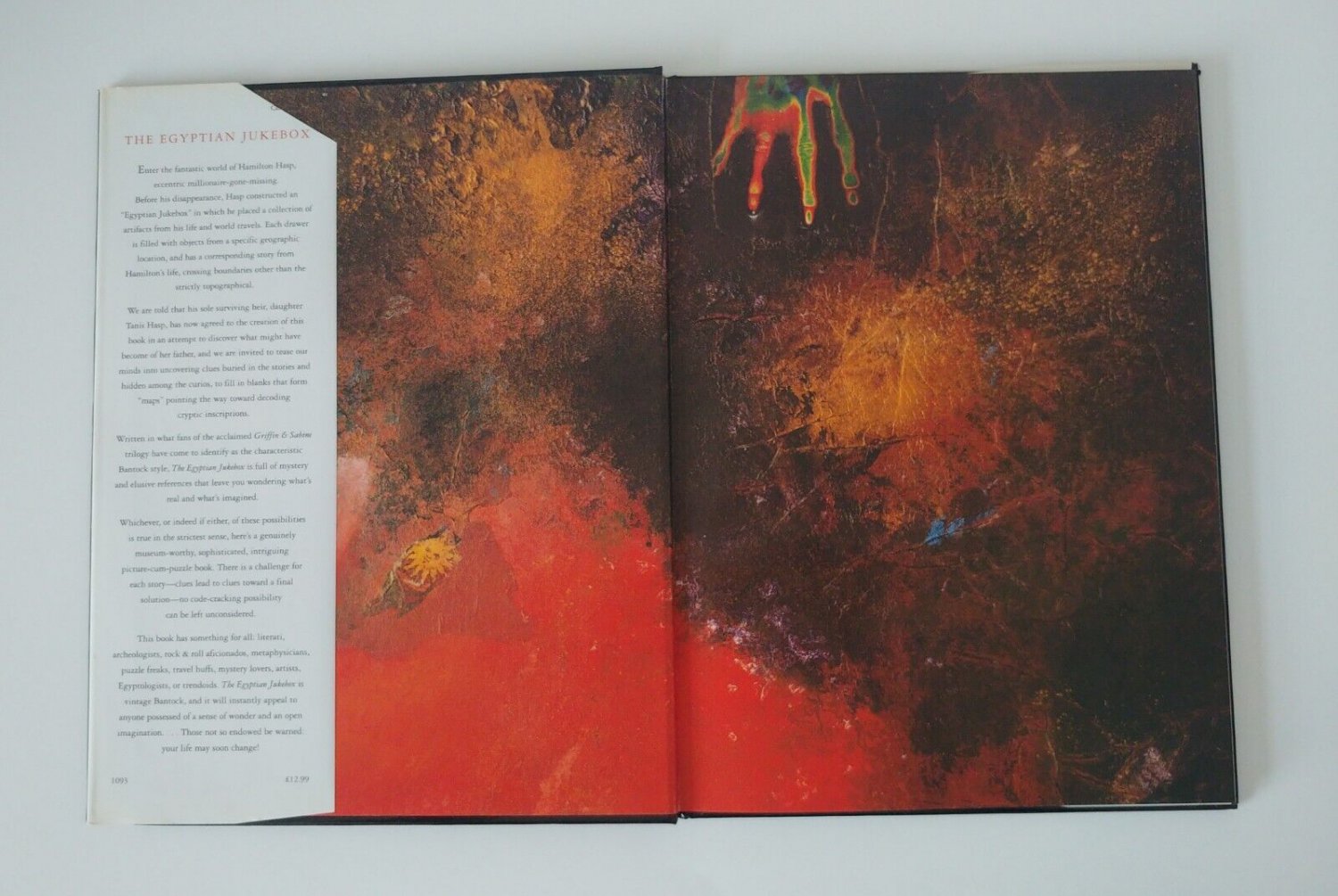 The Egyptian Jukebox A Conundrum by Nick Bantock (1993, Hardcover)