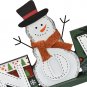 Santa Claus Snowman Wooden Table Decorations Ho Ho Ho Sign Snow Wooden Sign