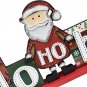 Santa Claus Snowman Wooden Table Decorations Ho Ho Ho Sign Snow Wooden Sign