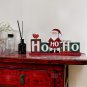 Santa Claus Snowman Wooden Table Decorations Ho Ho Ho Sign Snow Wooden Sign